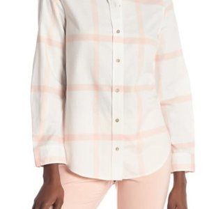 Nanette Lepore Windowpane Print Shirt NWT